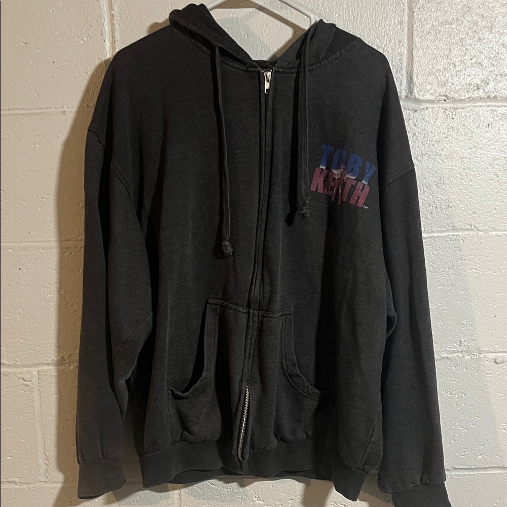 Black Toby Keith Women's Hoodie